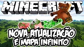 Nova Atualização de Mine & Mapa Infinito! - Minecraft