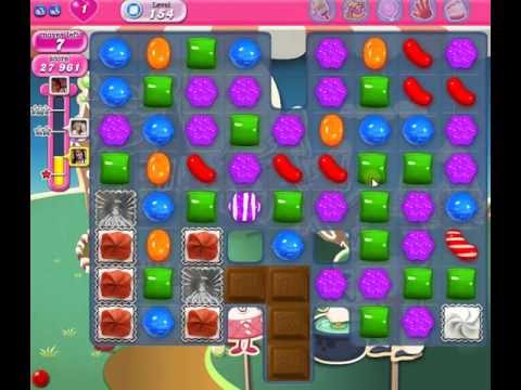 How to beat Candy Crush Saga Level 154 - 1 Stars - No Boosters - 35