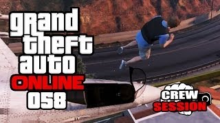 GTA ONLINE #058 - Mega-Abflug & Ausraster [HD+] | Let's Play GTA Online