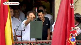 El chupinazo inaugura San Fermín 2014