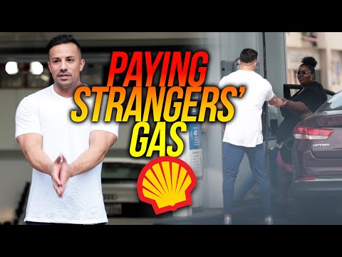 PAYING FOR RANDOM STRANGERS GAS… **MUST-SEE REACTIONS**