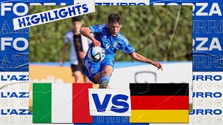 Highlights: Italia-Germania 1-1 | Under 16 | Amichevole