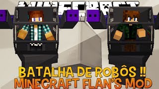 Batalha de Robôs !! - Minecraft Flan's Mod