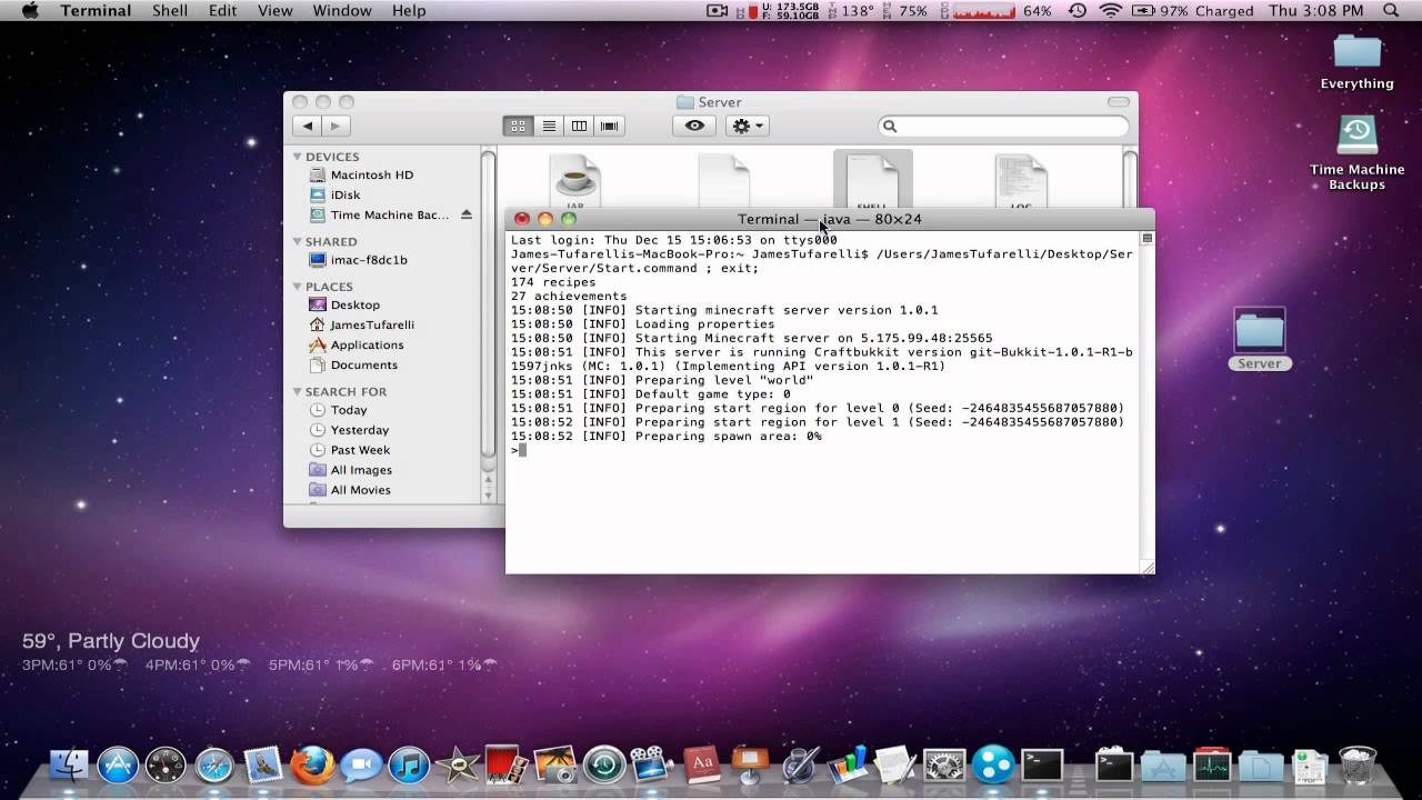 How To Install Plugins/Mods Into A CraftBukkit Server (Mac) - HD ...