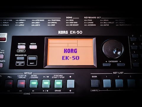 video Korg EK 50 Review