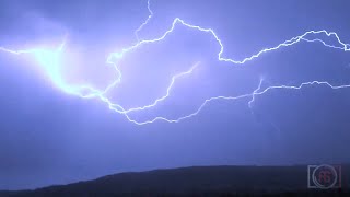 UK Lightning & Thunder Storm. July 2014