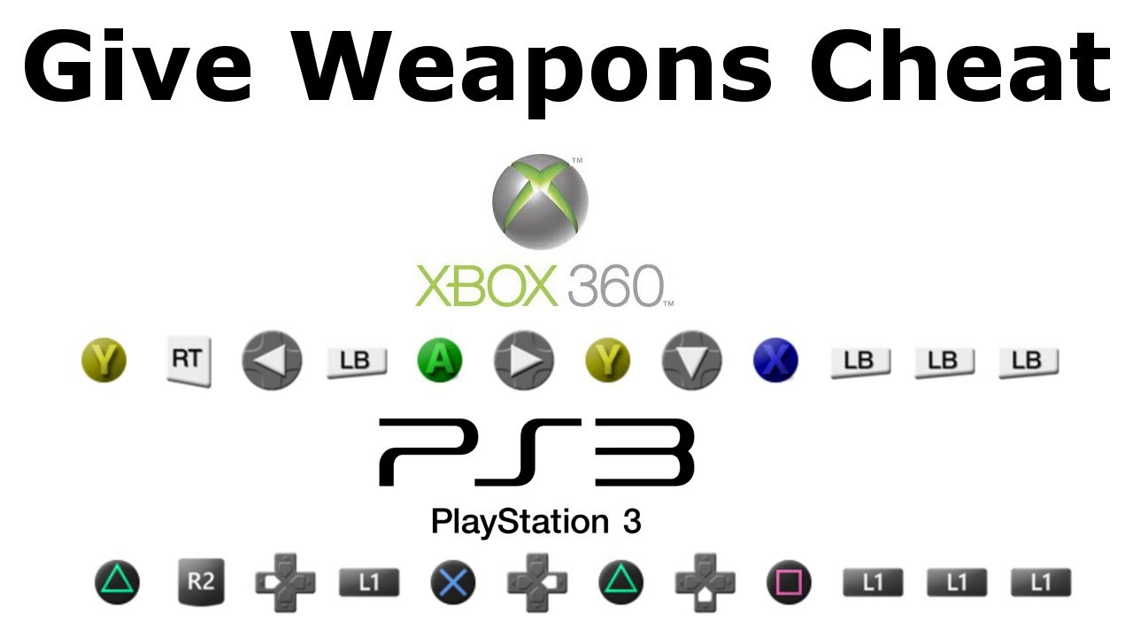 GTA 5 NEW Weapon Cheat  Get All Guns Cheat Code (Xbox and PS3)  YouTube