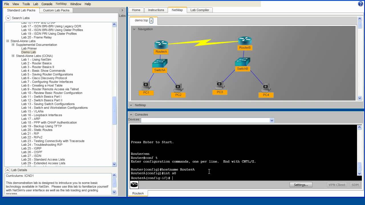 Boson NetSim 8 Video Demo Part II - YouTube