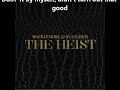 Macklemore & Ryan Lewis -Starting Over Feat.Ben Bridwell (Lyrics On Screen) (The Heist)