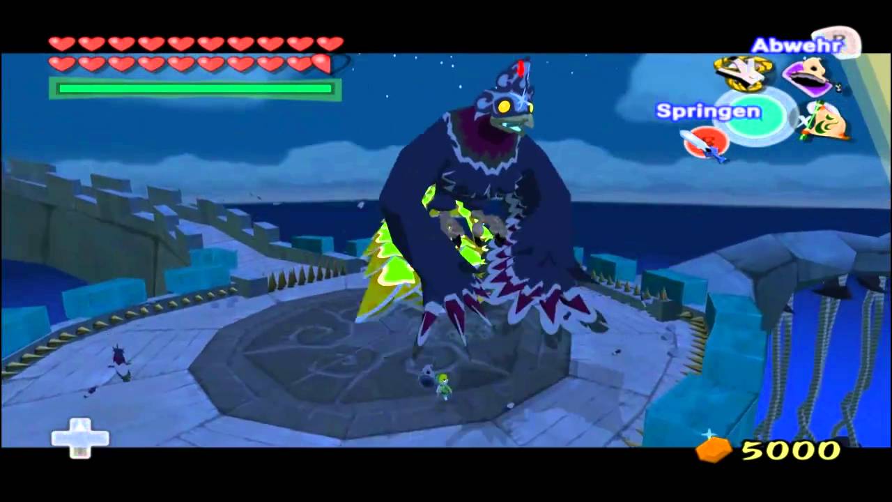 The Legend of Zelda : The Wind Waker - Fight with the Giant Bird ...