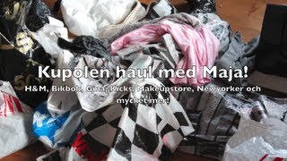 Kupolen Haul ♡ H&M, Bikbok, Gina, Kicks, Makeupstore, Newyorker och mycket mer!