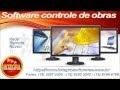 software gerenciamento de obras sofware controle de obras  - youtube