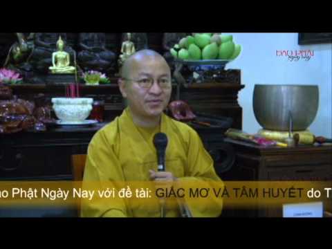 Giấc mơ và tâm huyết - Thích Nhật Từ