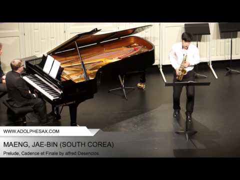 Dinant 2014 - Maeng, Jae-Bin -Prelude, Cadence et Finale by Alfred Desenclos