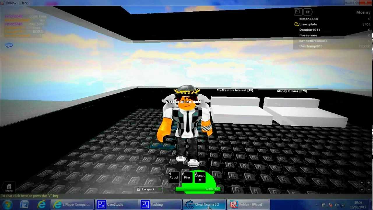 How to Hack on roblox. (Using Cheat Engine 6.2 in a tycoon) - YouTube