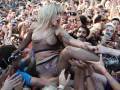 Lady Gaga Talks Crowd Surfing - Youtube