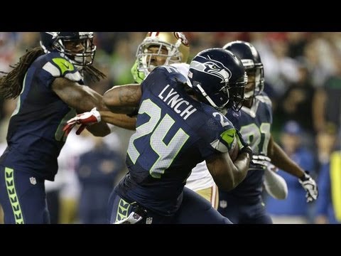 Marshawn Lynch Gold Cleats