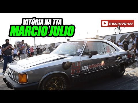 Vitoria de Marcio Julio na TT-A - 1ª Etapa do Paulista de Arrancada