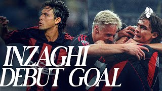 𝑷𝒊𝒑𝒑𝒐?𝑰𝑵𝒁𝑨𝑮𝑯𝑰????????????'s First Goal | AC Milan 5-2 Fiorentina | Full Match | Serie A 2001/02