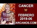 Video Horscopo Semanal CNCER  del 3 al 9 Febrero 2019 (Semana 2019-06) (Lectura del Tarot)
