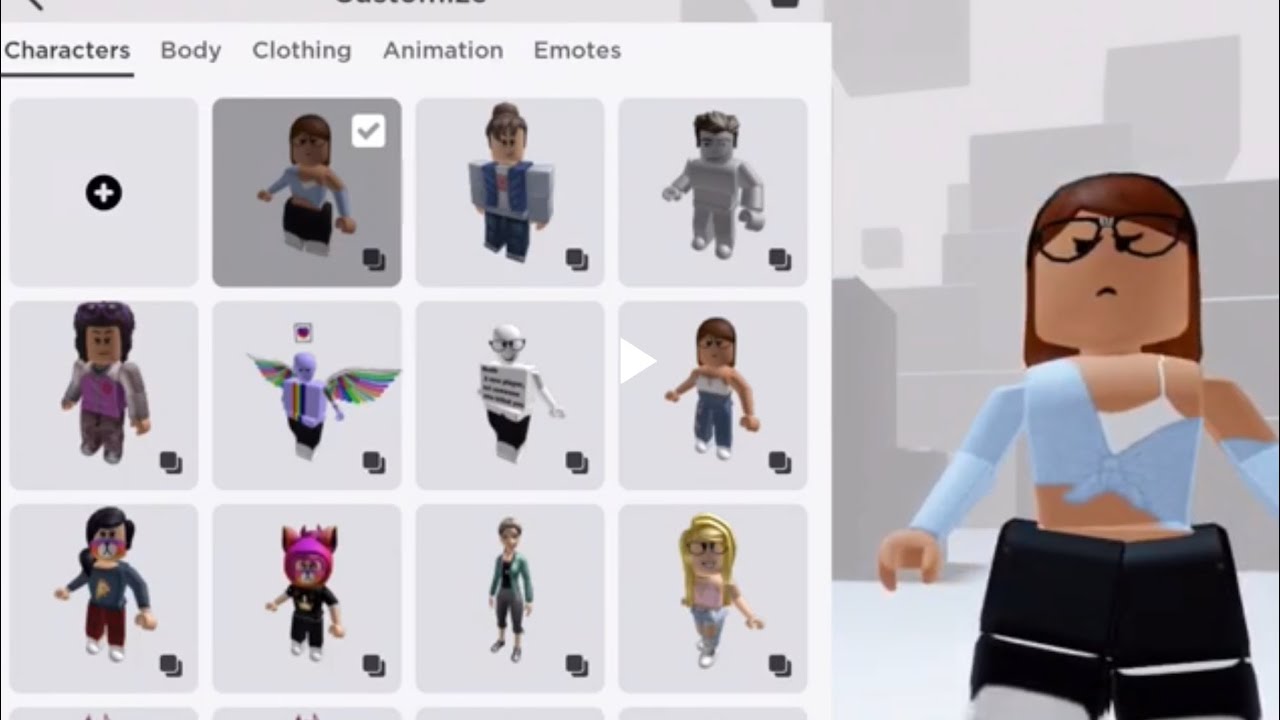 Cool Thick Roblox Character