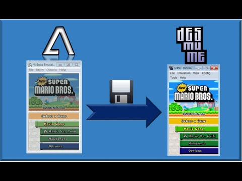 Convert NO$GBA sav to DeSmuME dsv without ShunyWeb - YouTube