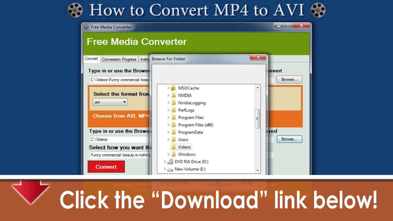 CONVERT MVI TO MP4 FREE