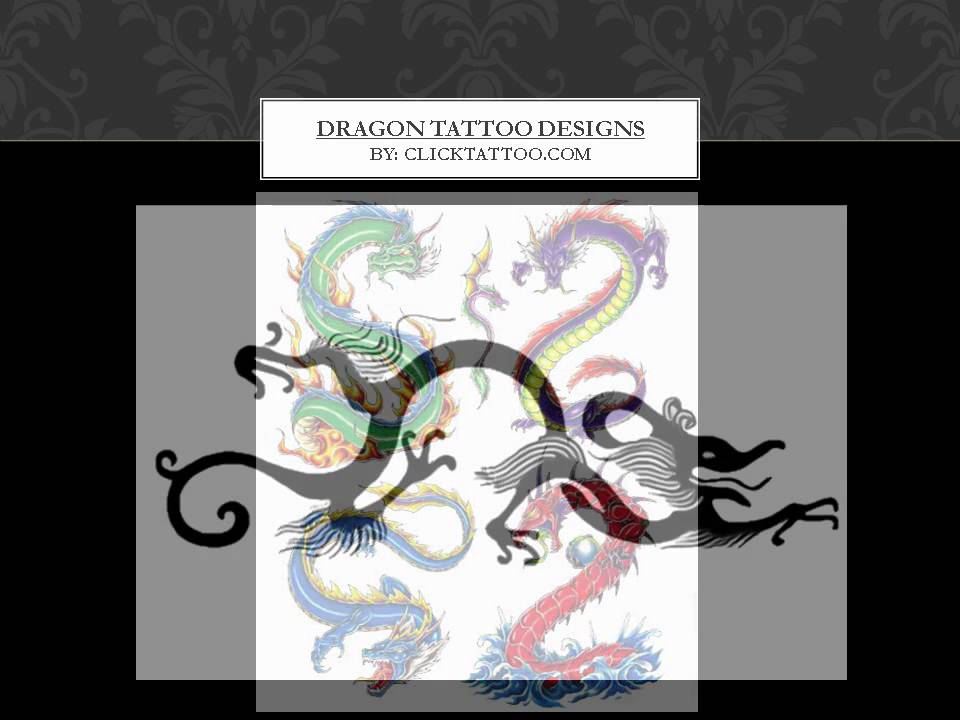 Dragon Tattoo Designs: Good Luck, Wealth, Freedom and Fearlessness