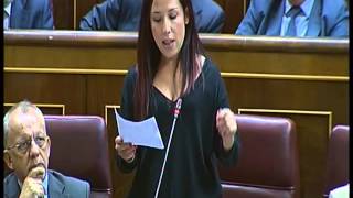 "Ustedes son un gobierno NiNi" Patricia Hernández. Congreso de los Diputados