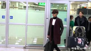 131206 동방신기 유노윤호 Yunho 김포공항 입국