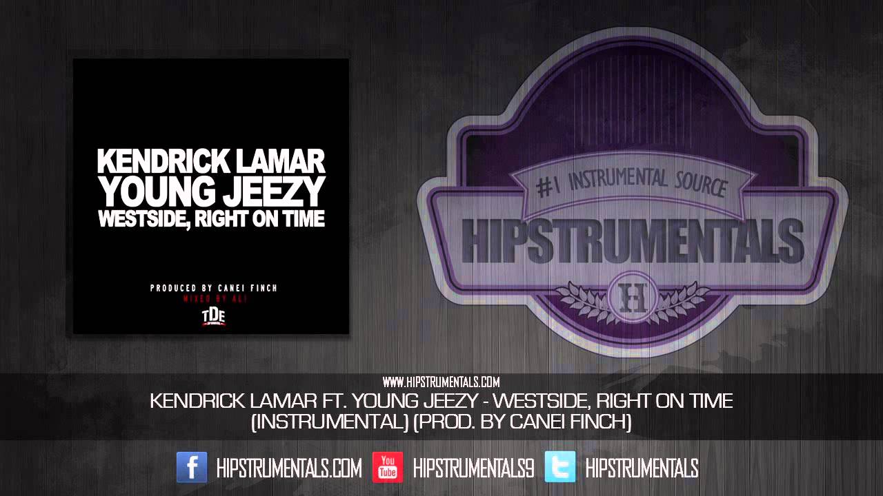 Kendrick Lamar - Westside, Right On Time [Instrumental] (Prod. By ...