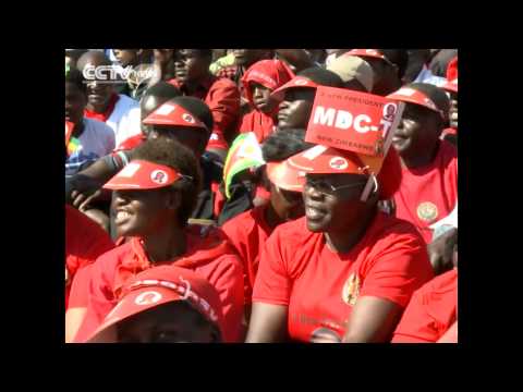 Still in Zimbabwe and the Movement for Democratic Change, MDC\'s Presidential Candidate, Morgan Tsivangirai held his last public rally Monday, a day after President Robert Mugabe of ZANU PF concluded his. Addressing his supporters in the Capital Harare, Tsvangirai vowed that his party will not accept  a flawed  election this time round. Tsvangiari says he\'s ready to pay the price for democracy and fairness in elections, insisting that he was cheated out of the last election but urged his supporters to exercise restraint  regardless of the outcome of this Wednesday\'s election.