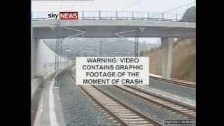 Spain Train Crash: Moment Of Impact