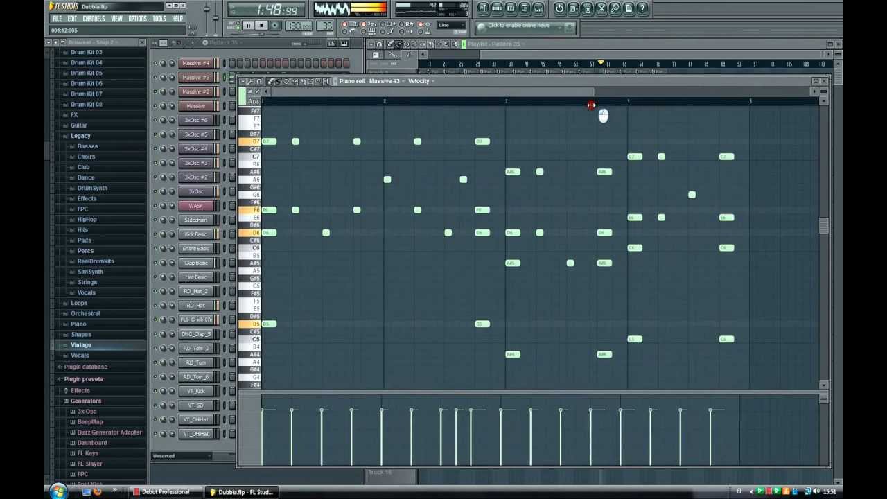 FL Studio 10 Trance/Dubstep - Original Song by Me - Queasy - YouTube