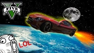 GTA V Hacks - Vehículos en la ESTRATOSFERA - Momentos muy randoms XDDD - NexxuzHD