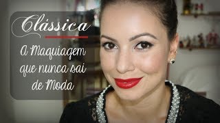 Get Ready with Me + Tutorial | Maquiagem e Look Clássico