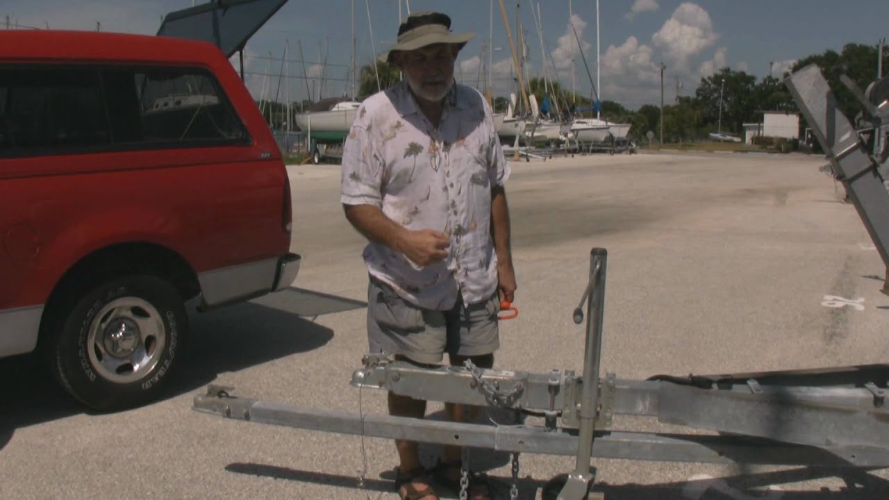 So You Want To Build a Sail Boat Trailer Part I - YouTube