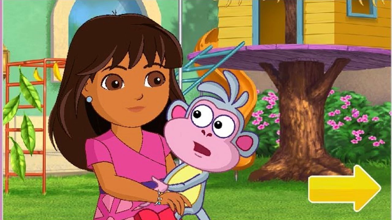 Dora and Friends the Explorer Adventure Merry Christmas Nick Jr Cartoon Gam...
