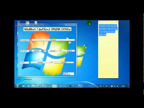 descargar windows 7 anytime upgrade keygen