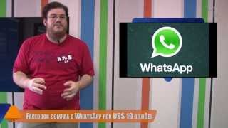 Hoje no Tecmundo (20/02) - Facebook compra WhatsApp, ataque digital, Windows Phone 8.1 e mais