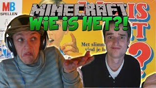 Minecraft Mini Game "WIE IS HET?" Milan VS GameMeneer #1