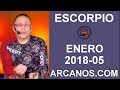 Video Horscopo Semanal ESCORPIO  del 28 Enero al 3 Febrero 2018 (Semana 2018-05) (Lectura del Tarot)