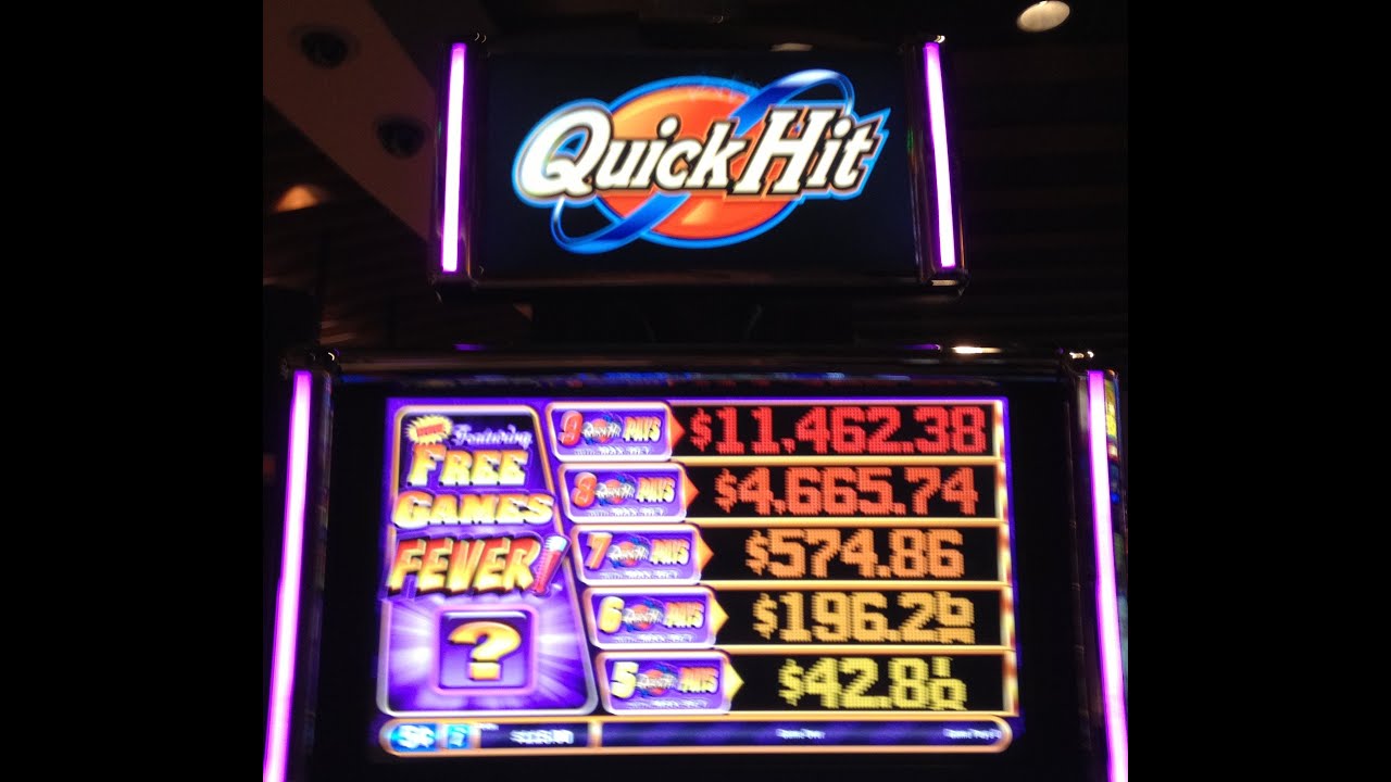 Quick Hit Slot Machine Game