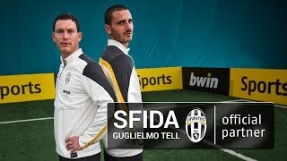 Bonucci e Lichtsteiner "Guglielmo Tell" per un giorno