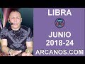 Video Horscopo Semanal LIBRA  del 10 al 16 Junio 2018 (Semana 2018-24) (Lectura del Tarot)