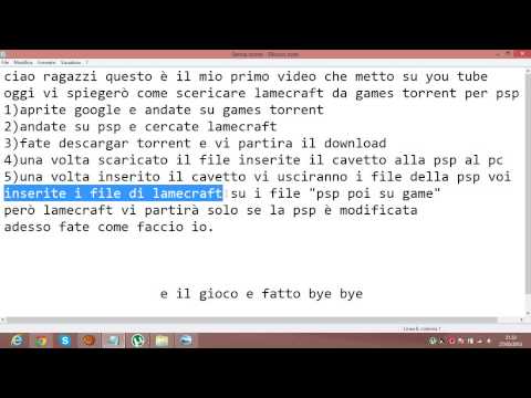 come scaricare lamecraft per psp da games torrent