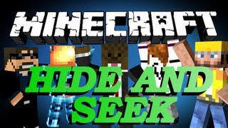 Minecraft Hide And Seek Minigame w/ MinecraftUniverse, Deadlox, SSundee and CharlieBuilds