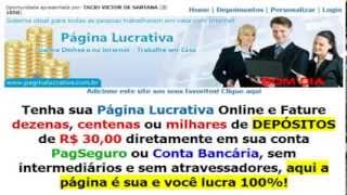 como ganhar dinheiro na internet ? página lucrativa , forma honesta de ganhar dinheiro