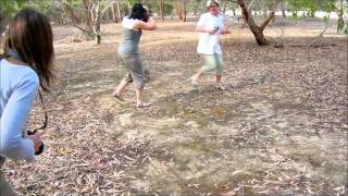 Swedish woman chased by koala