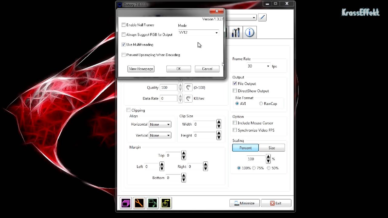 DXtory mit Lagarith Lossless Codec Tutorial[FullHD/German] KrassEffekt ...